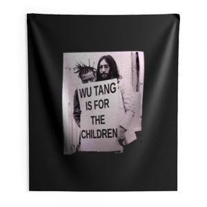 Wu Tang Is For Children John Lennon Indoor Wall Tapestry