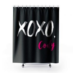 XOXO Cody Funny Quotes Shower Curtains