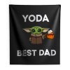Yoda Best Dad Indoor Wall Tapestry
