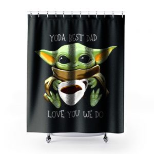 Yoda Best Dad Love You We Do Shower Curtains