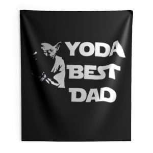Yoda Best Dad Master Yoda Star Wars Indoor Wall Tapestry