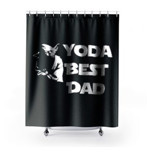 Yoda Best Dad Master Yoda Star Wars Shower Curtains
