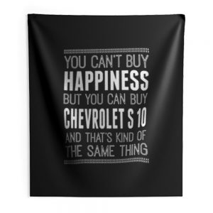 You Cant Buy Happines Car Lover Indoor Wall Tapestry
