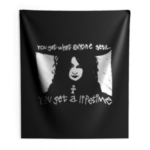 You Get A Lifetime Death Sandman Indoor Wall Tapestry