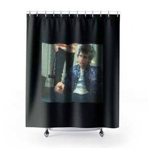 Young Bob Dylan Shower Curtains