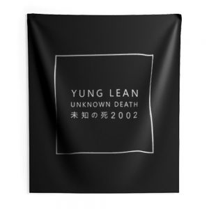 Yung Lean Unknown Death Indoor Wall Tapestry