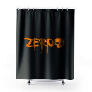 Zero Skull Shower Curtains