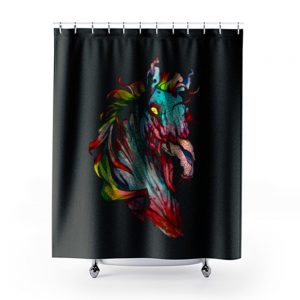Zombie Horse New HORSE Shower Curtains