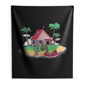 at Kame House Dragonball Z Windwaker Indoor Wall Tapestry