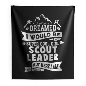 roud Scout Leader Girls Edition Indoor Wall Tapestry