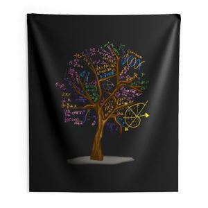 the tree of science Indoor Wall Tapestry