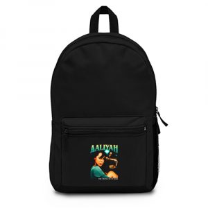 Aaliyah Cover Tour Vintage Backpack Bag