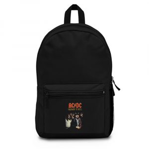 Ac Dc Highway To Hell Backpack Bag