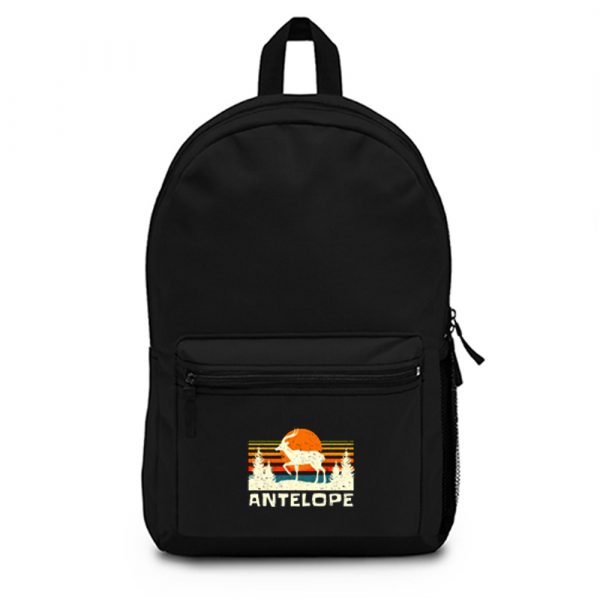 African Antelope Retro Wildlife Lover Backpack Bag