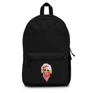 Albert Einstein Bandana Backpack Bag