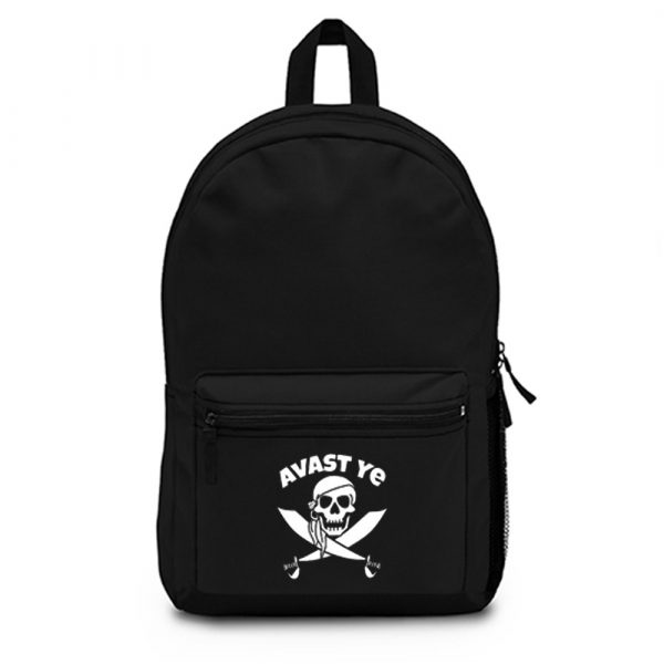 Avast Ye Pirate Backpack Bag