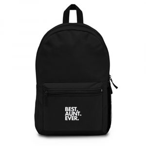 Best Aunt Ever Quote Backpack Bag