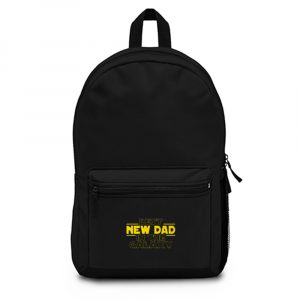 Best New Dad In The Galaxy Star Wars Parody Backpack Bag