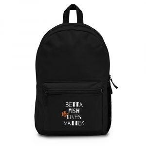 Betta Fish Lives Matter Backpack Bag