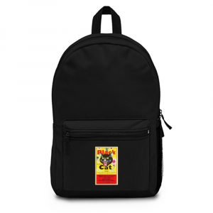 Black Cat Fireworks Backpack Bag