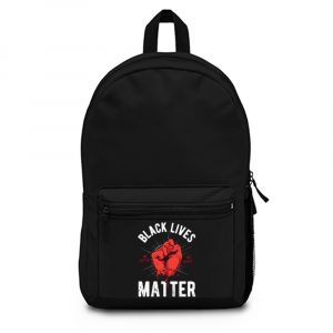 Black Lives Matter No Justice No Peace Backpack Bag