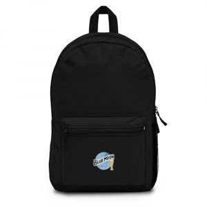 Blue Moon Beer Backpack Bag