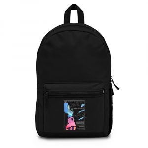 Blue Velvet Backpack Bag