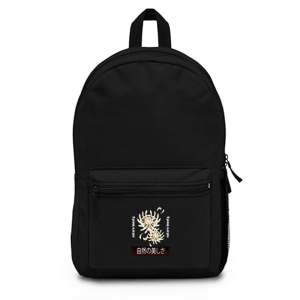 Chrysanthemum Japanese Art Backpack Bag