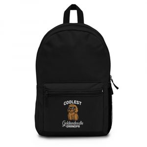 Coolest Goldendoodle Grandpa Backpack Bag