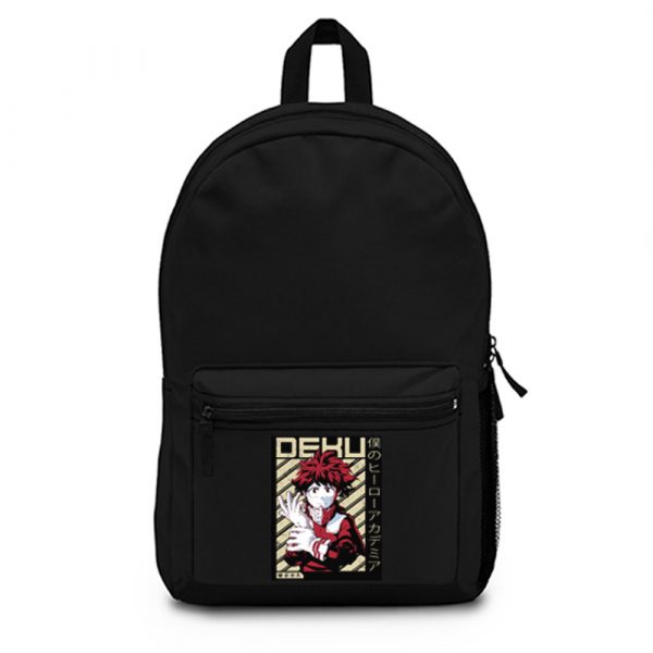 Deku Diagonal My Hero Academia Backpack Bag