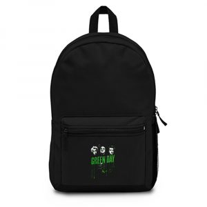 Drips Green Day Band Backpack Bag