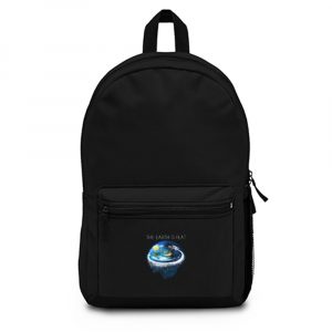 Earth Is Flat Backpack Bag
