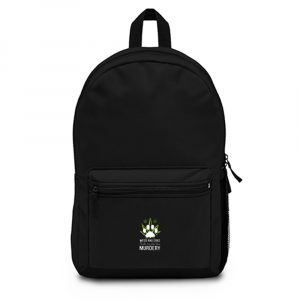 Easily Distracted By Weed And Dogs Backpack Bag