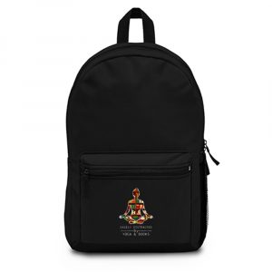 Easily Distracted by Yoga and Books Backpack Bag