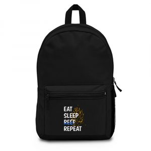 Eat Sleep Reef Repeat Backpack Bag