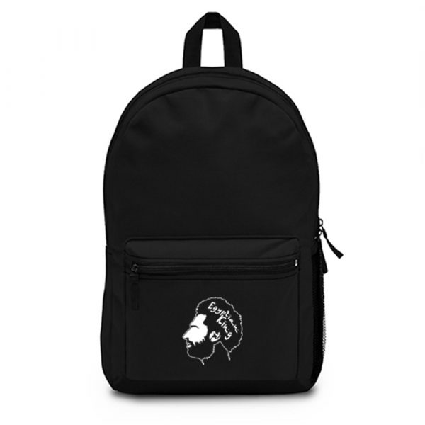 Egyptian King White Font Liverpool FC Custom Backpack Bag