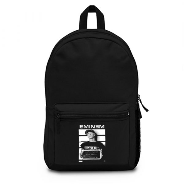 Eminem Slim Shady Rap Cool Backpack Bag