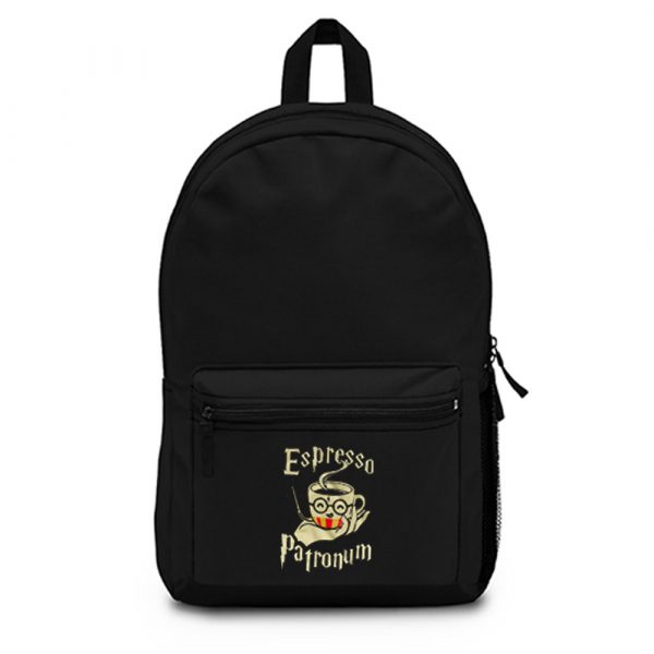 Espresso Patronum Parody Funny Backpack Bag