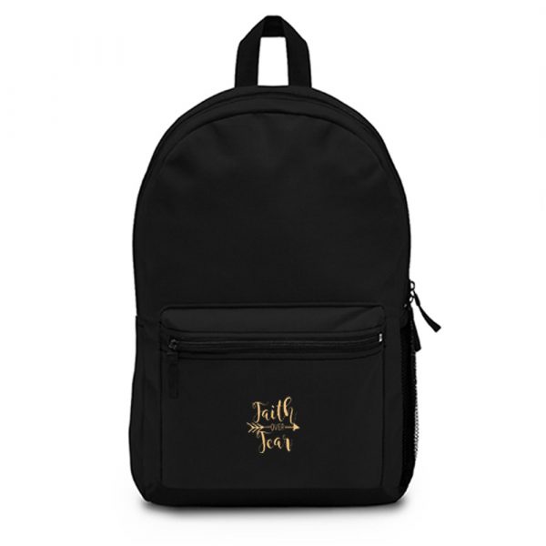 Faith Over Fear Backpack Bag