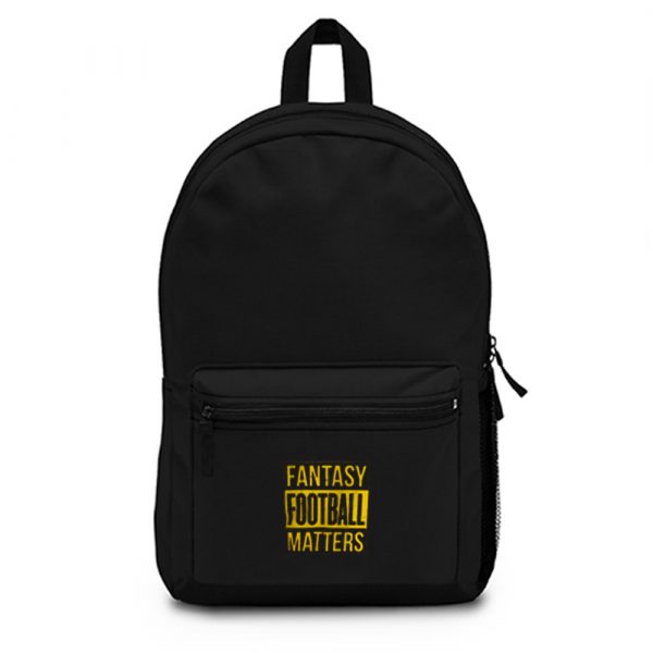 Fantasy Football Matters Backpack Bag