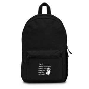 Fetching Milk Dad Fathers Day Backpack Bag