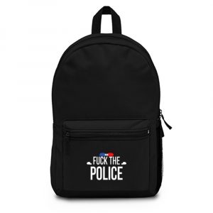 Fuck The Police Siren Backpack Bag