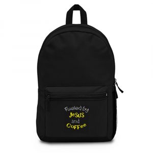Fueled by Jesus and Coffee Backpack Bag