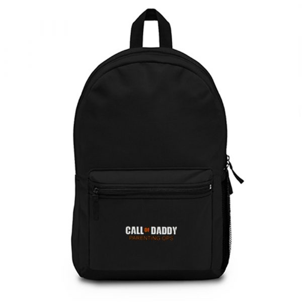 Gamer Dad Call of Daddy Parenting Ops Backpack Bag