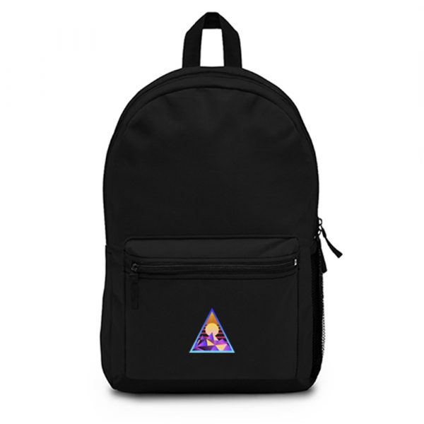 Geometric Abstract Backpack Bag