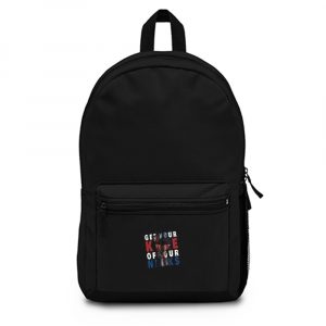 Get Your Knee Off Our Necks American Backpack Bag