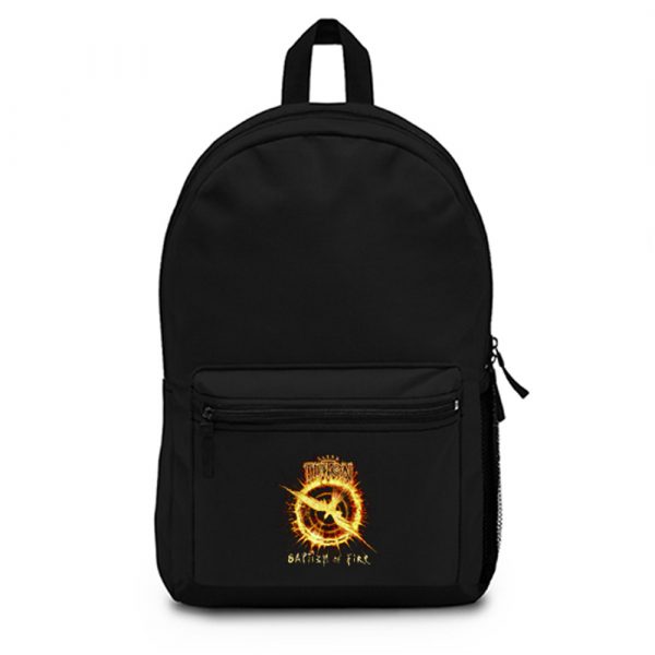 Glenn Tipton Baptizm Of Fire black Backpack Bag