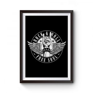 1991 Rock and Roll Free Soul Premium Matte Poster