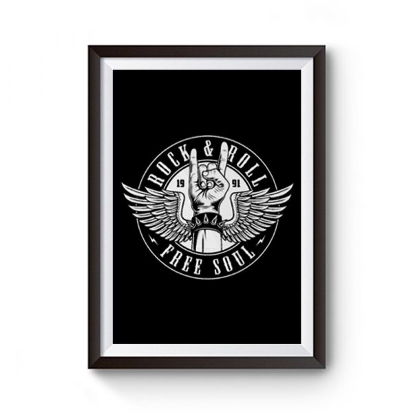 1991 Rock and Roll Free Soul Premium Matte Poster