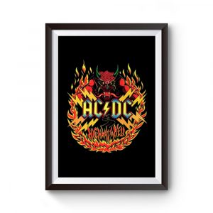 ACDC Highway To Hell Premium Matte Poster